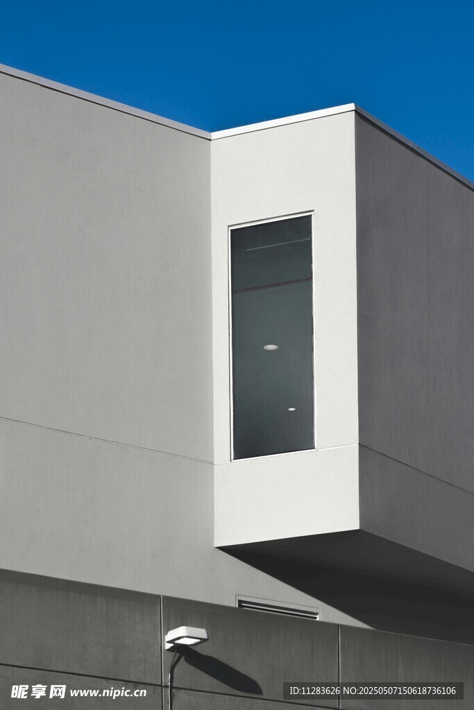 现代简约风格建筑一角