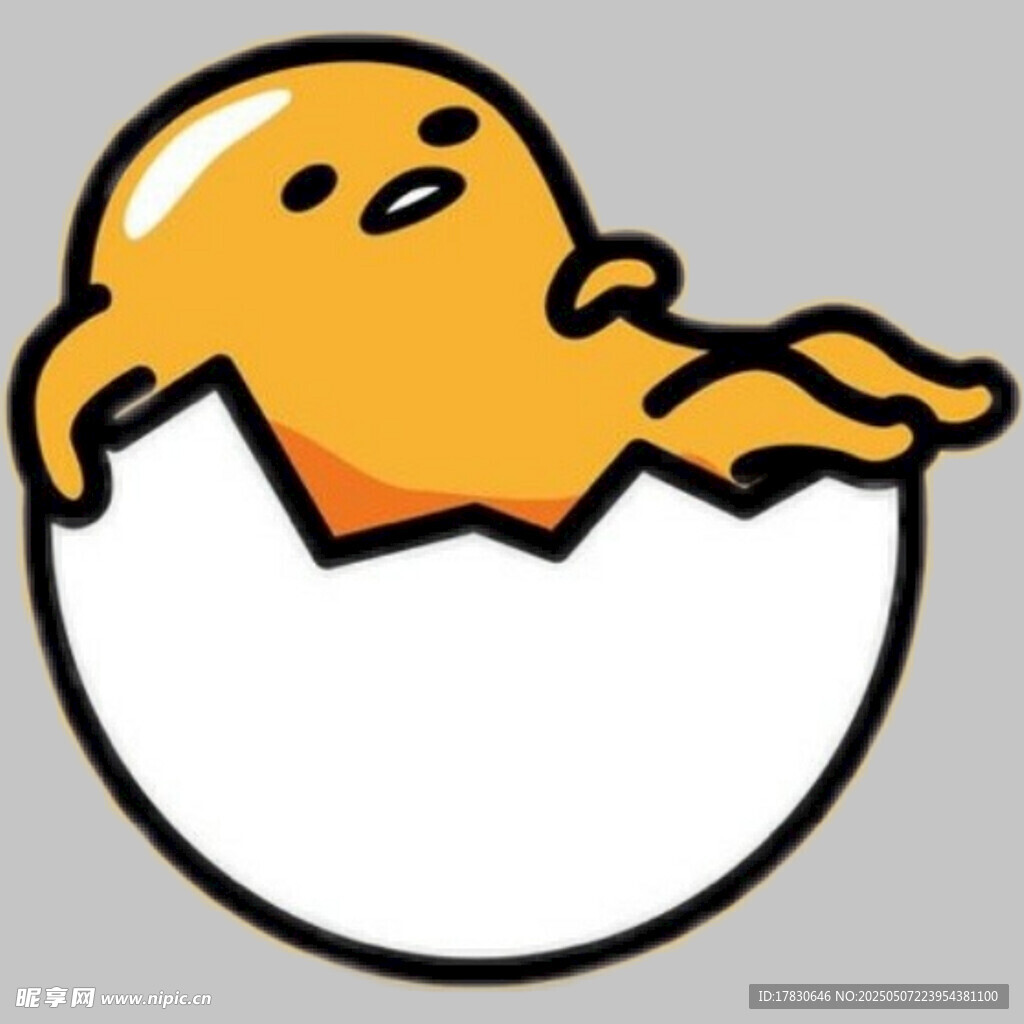 破壳而出的可爱小黄鸡