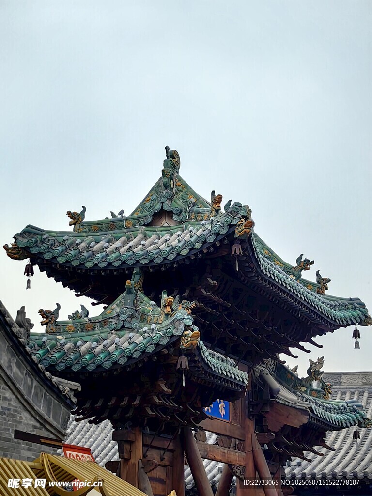 中式古建筑飞檐
