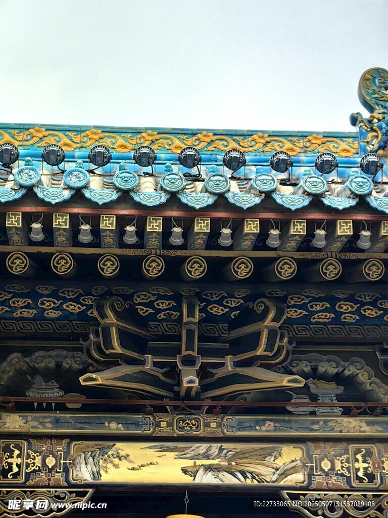 中式古建筑屋檐