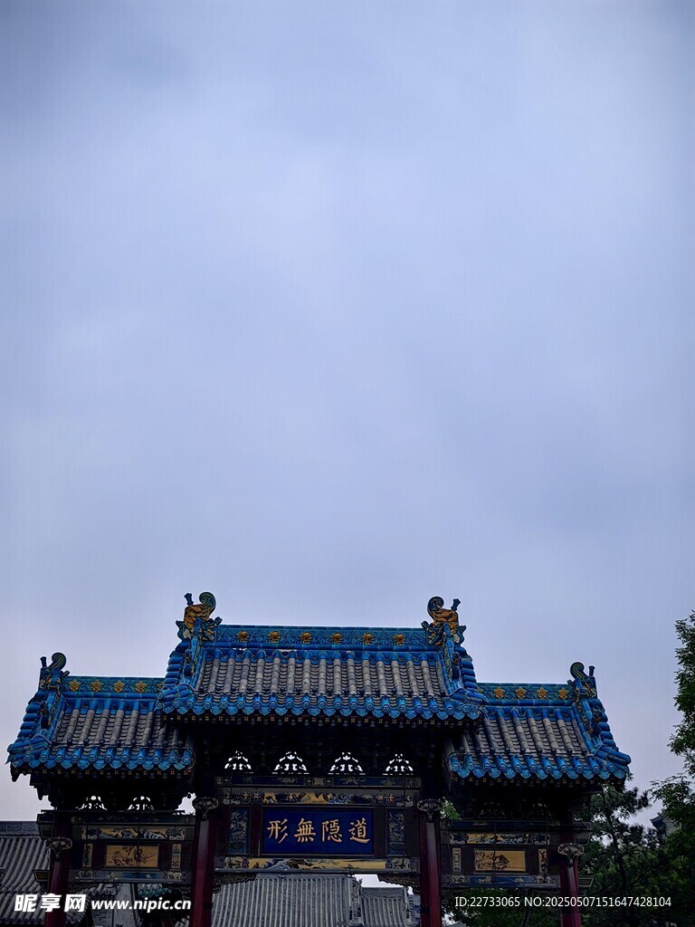 中式古典牌坊建筑