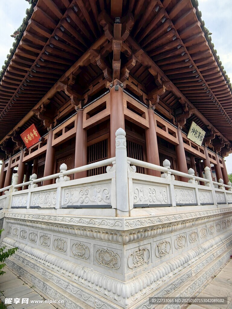 中式古建筑一角
