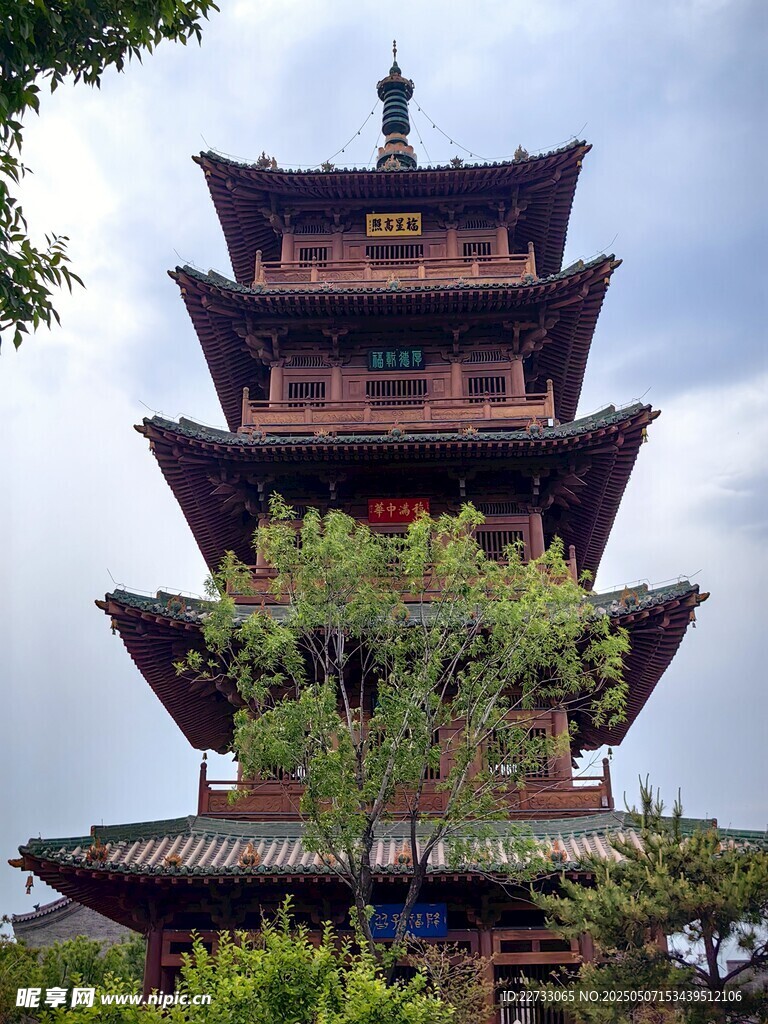 中式古塔