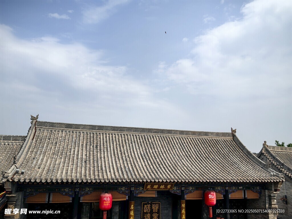 中式古建筑屋檐