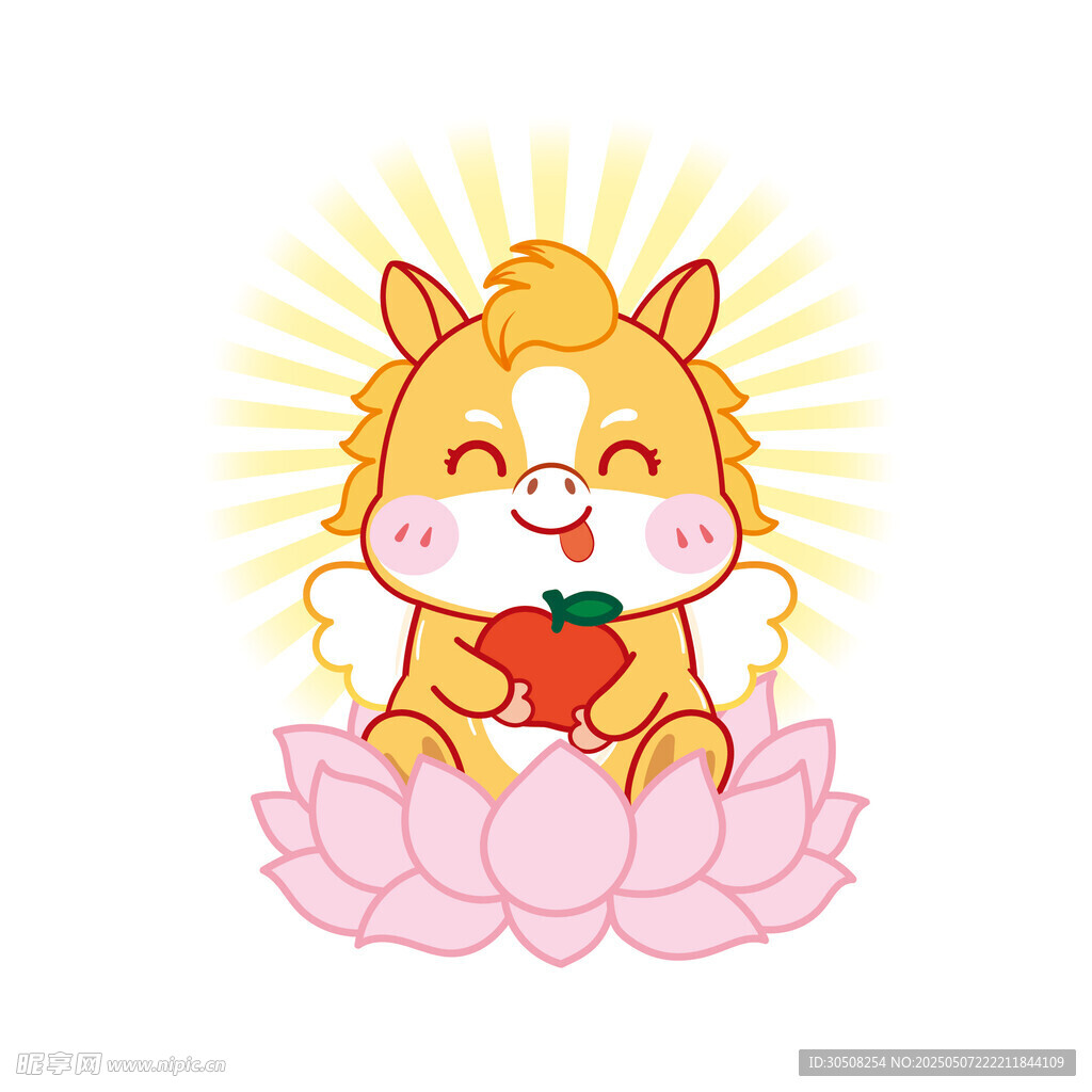迎祥瑞驹