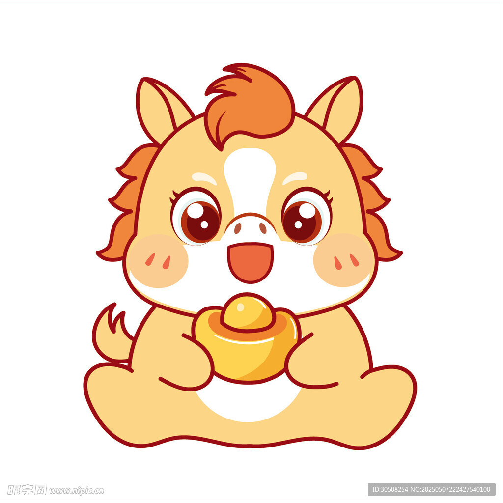 运祉祥逸萌马