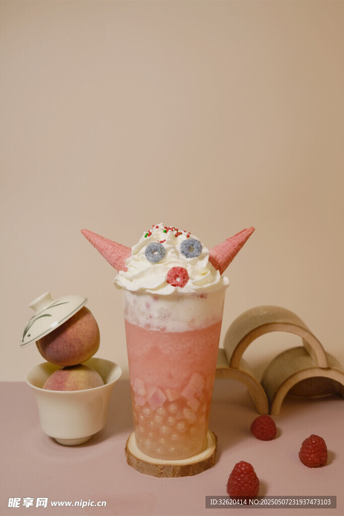 雪顶桃子