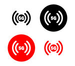 5G信号图标