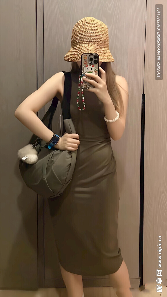 休闲的女孩