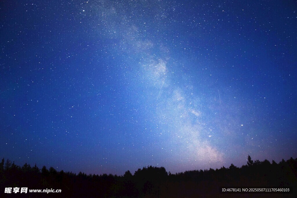 夜空下的璀璨星河