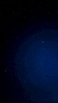 深邃夜空下的点点繁星