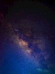 梦幻星空银河美景