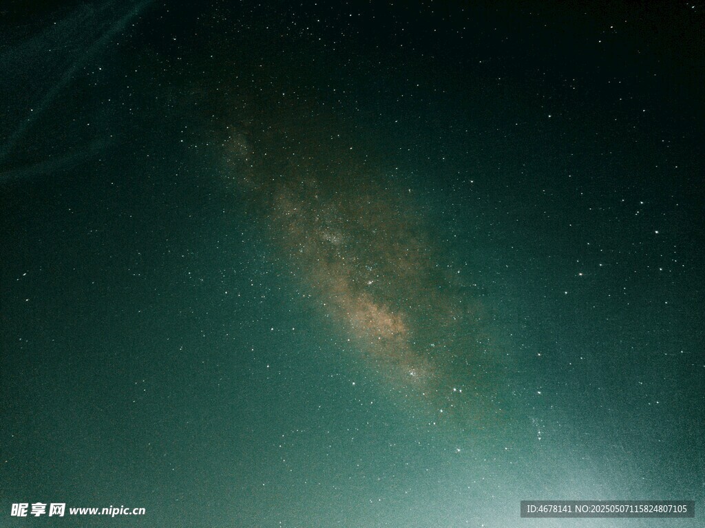 神秘星系景象