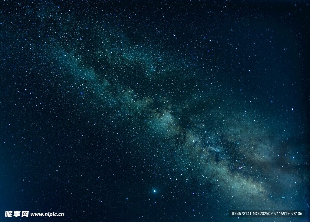 深邃璀璨的浩瀚星空