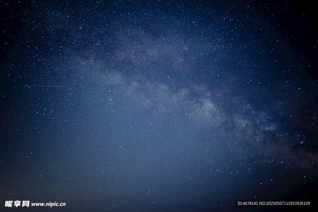深邃夜空下的璀璨星河