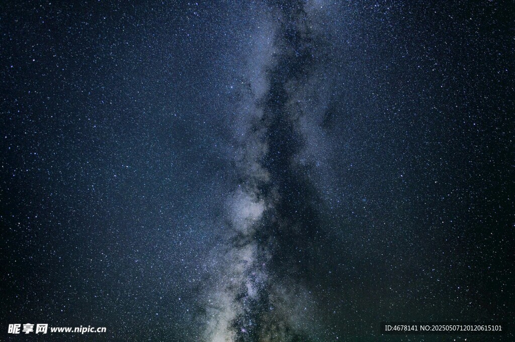 深邃夜空下的璀璨星河