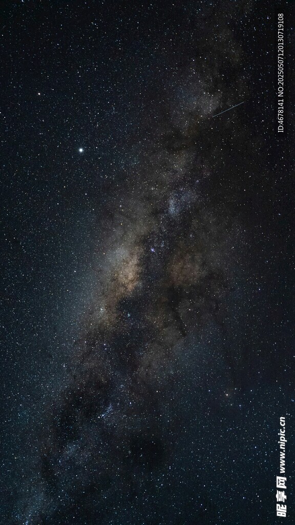 璀璨星空下的壮丽银河