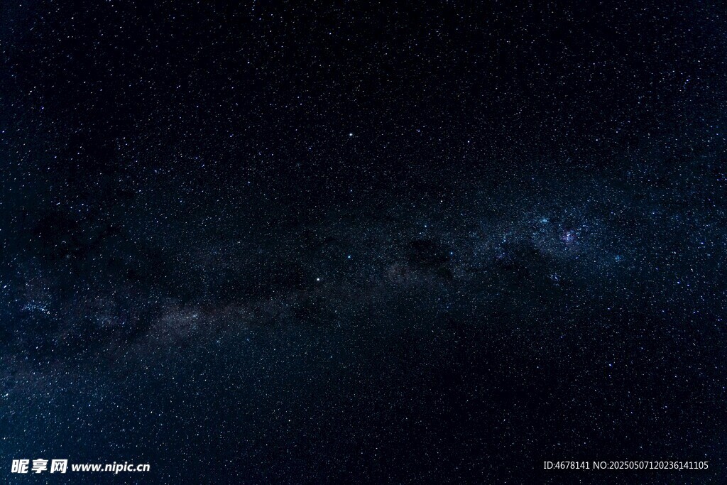 深邃夜空下的璀璨星河