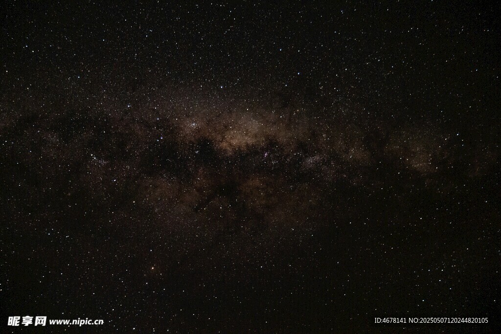 璀璨星空下的壮丽银河