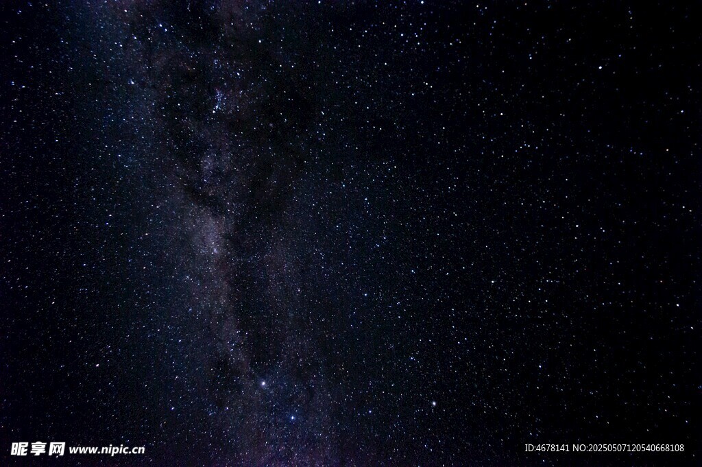 璀璨星空下的梦幻银河