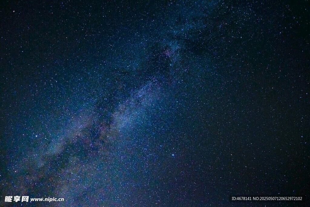 璀璨星河夜空美景