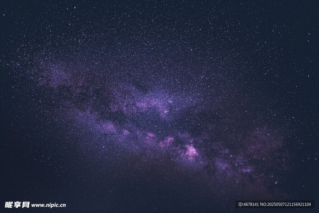 梦幻深邃的宇宙星空景象