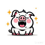 小猪卡通画图片