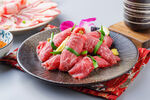 鲜嫩牛肉片 诱人美食
