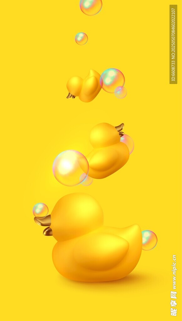 金色小鸭坠落动态画面