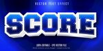 蓝色立体CORE字样
