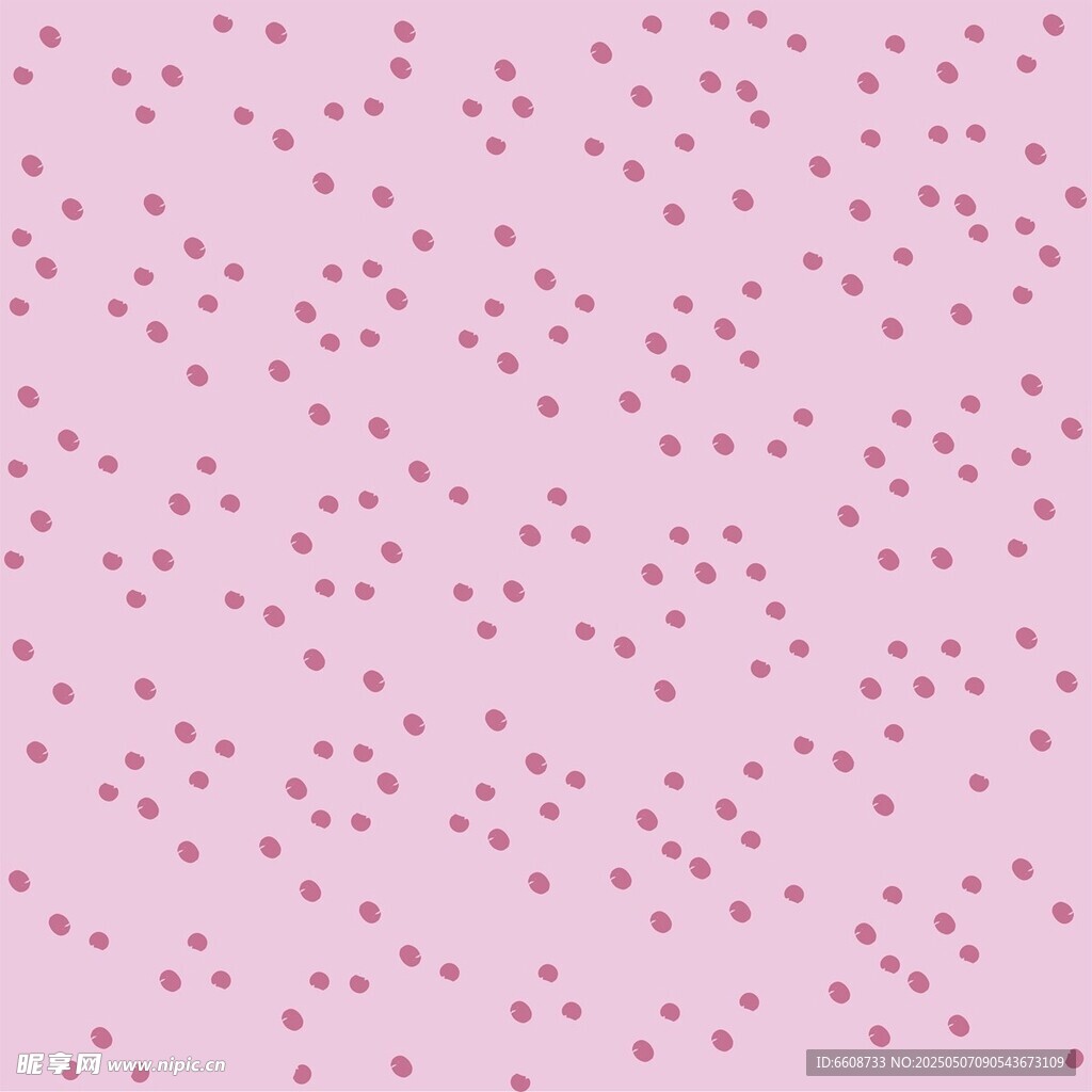 粉色点状简约背景图案