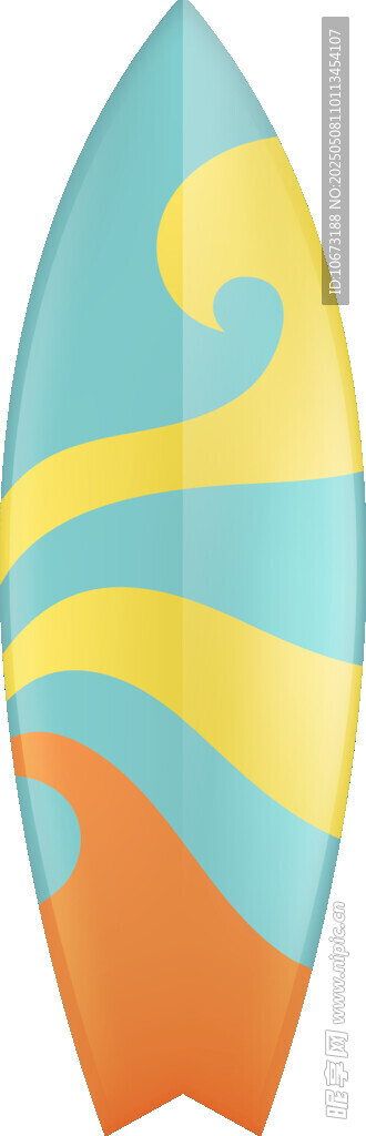 多彩冲浪板
