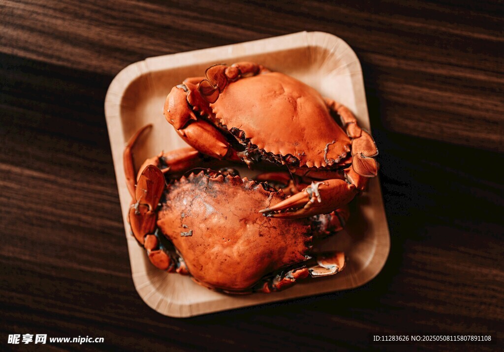 盘中美味大螃蟹