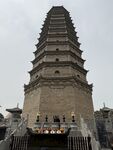古老巍峨的多层古塔建筑