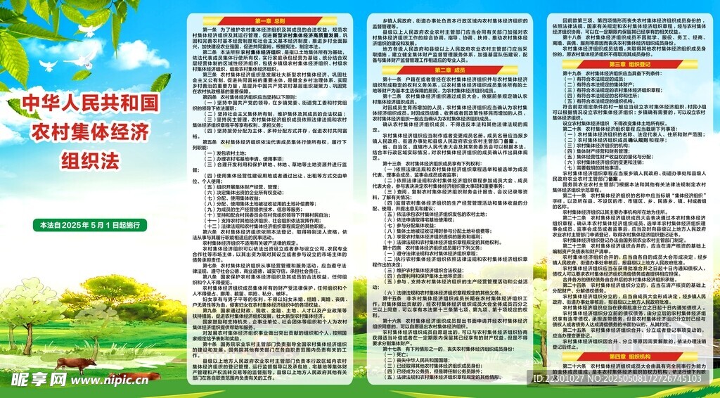 农业保险知识宣传海报