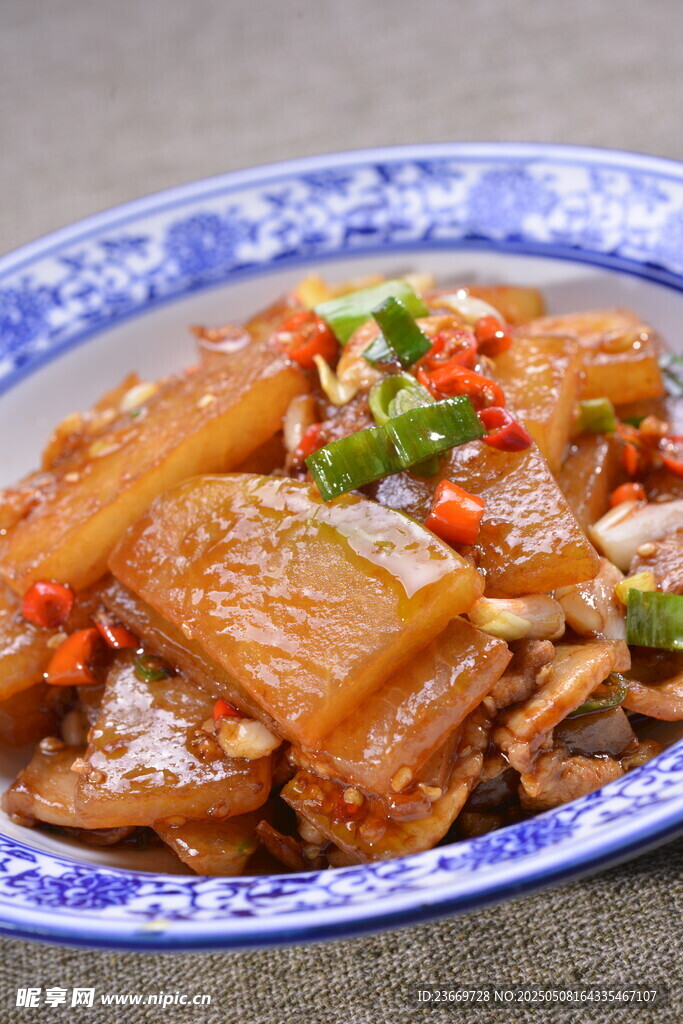 肉沫白萝卜