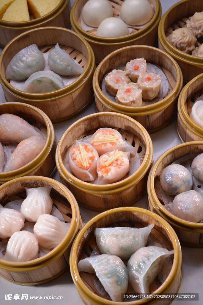 多样美味中式点心集锦