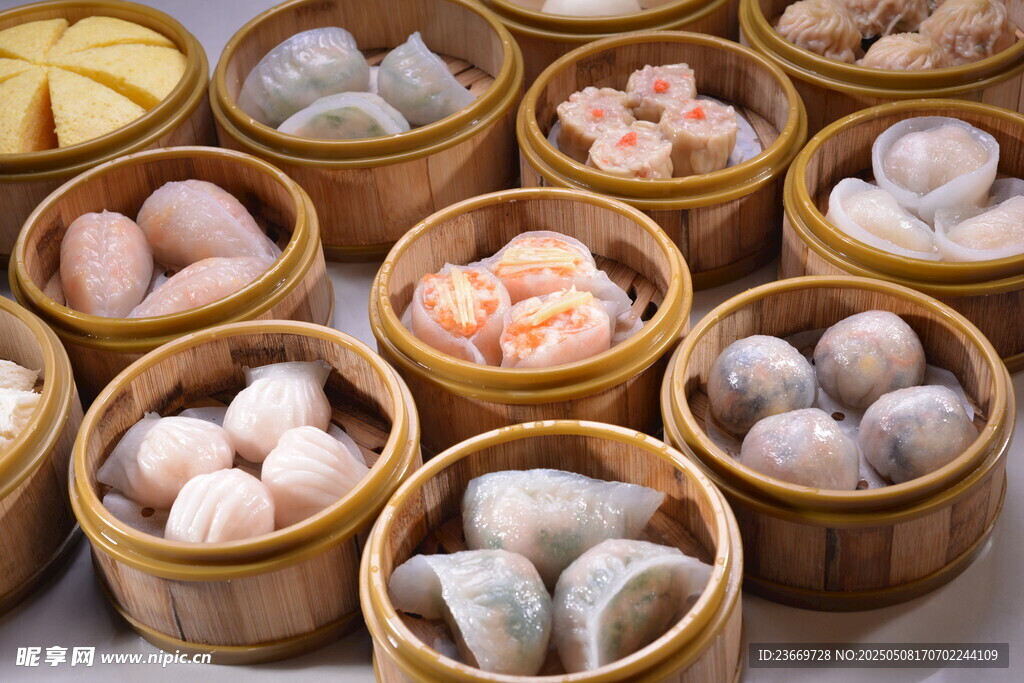 多样美味中式点心集锦