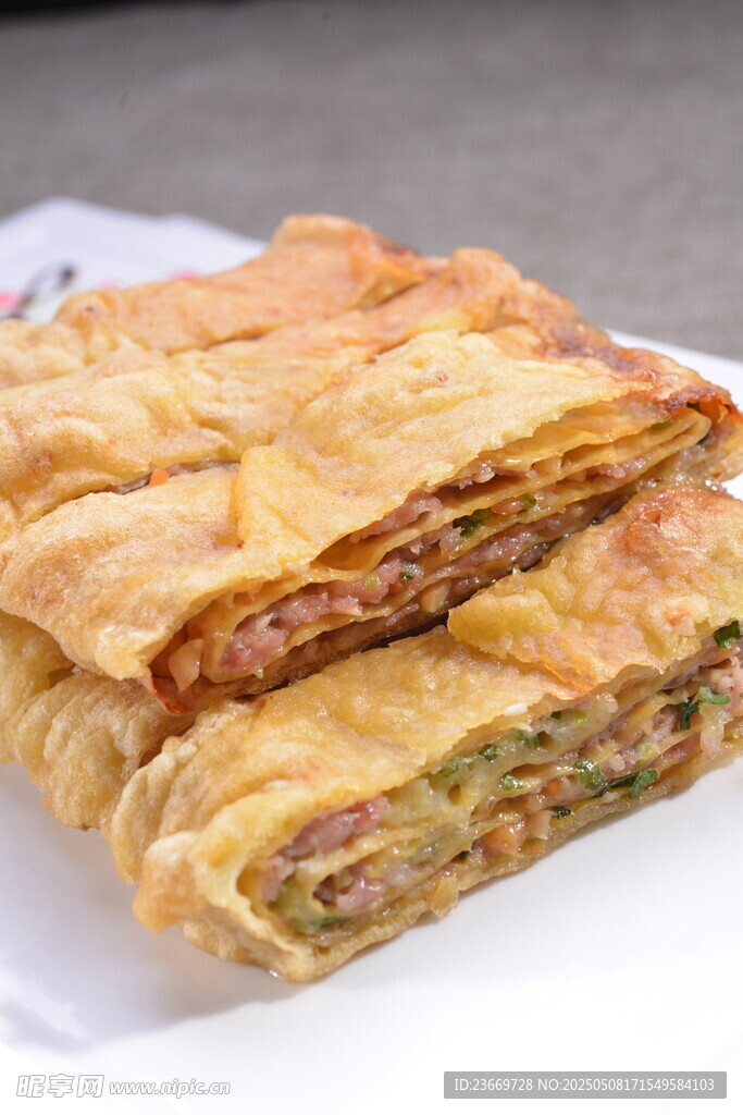 美味多层煎饼卷