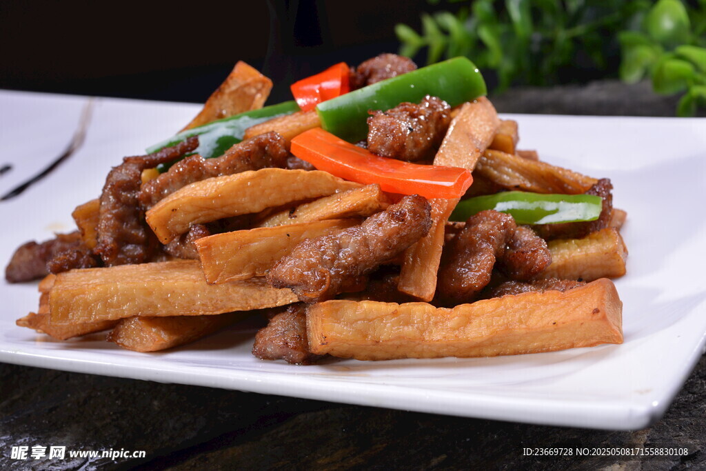 杏鲍菇炒牛柳 杏鲍菇炒肉 杏鲍