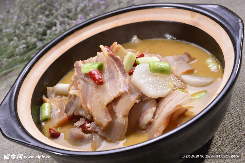 美味肉片煲