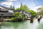 中国乌镇的风景
