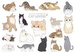 卡通猫表情包 图片