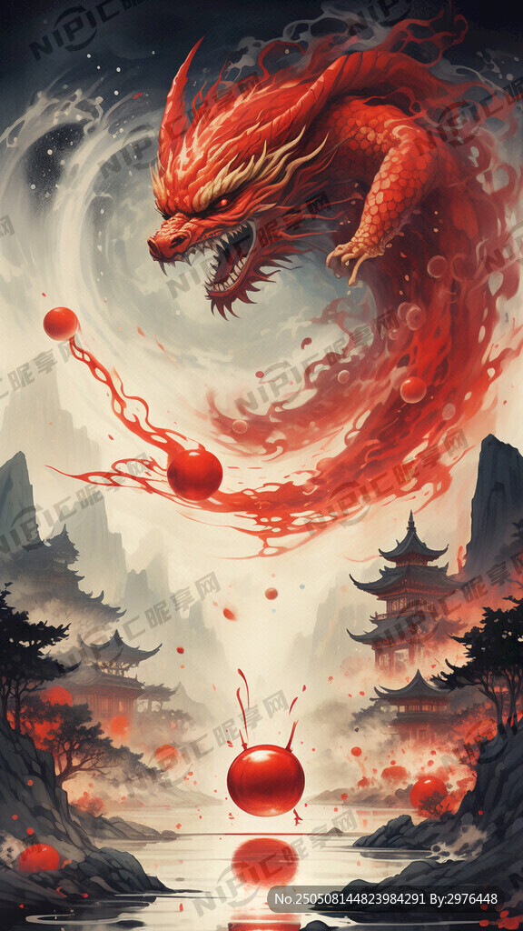 中国风 套圈游戏、投壶游戏