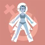 卡通风格女性