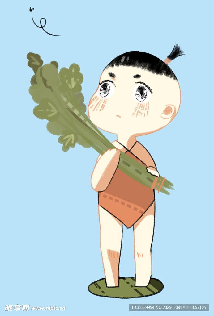 卡通男孩