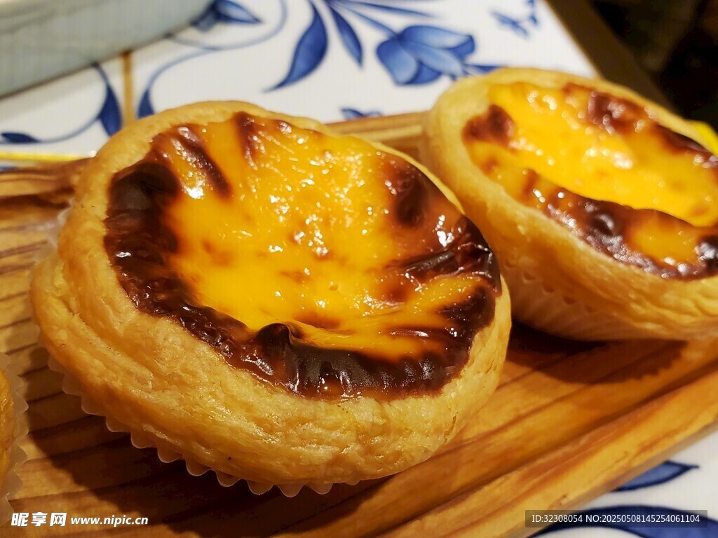 美味诱人的葡式蛋挞