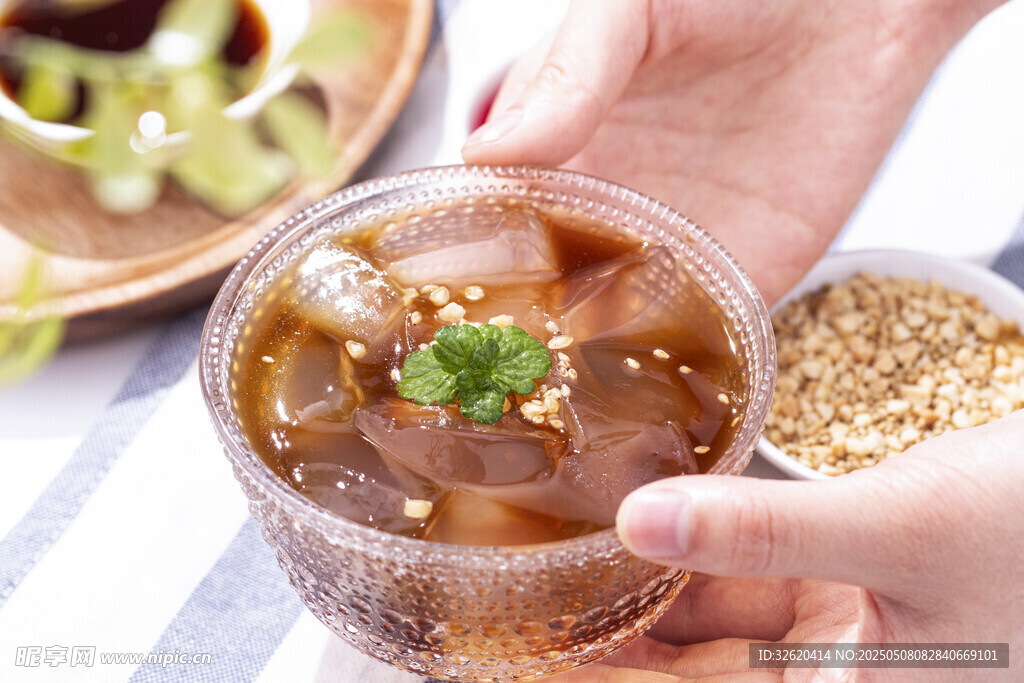 凉粉 冰粉 仙草冻 