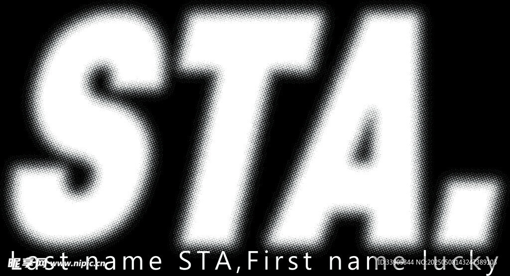 STA标识及姓名信息