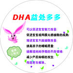 DHA益处多多宣传图